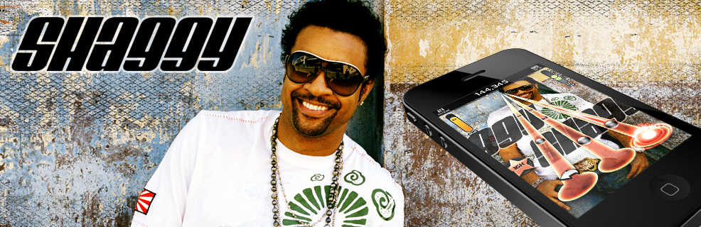 Get Shaggy's awesome new single Sugarcane on TTR3 and TTR4 © Tap Tap Revenge and Shaggy of Shaggy's great new feel good Summer in Kingston album