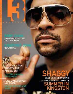 L3 Magazine August 2011 Shaggy cover