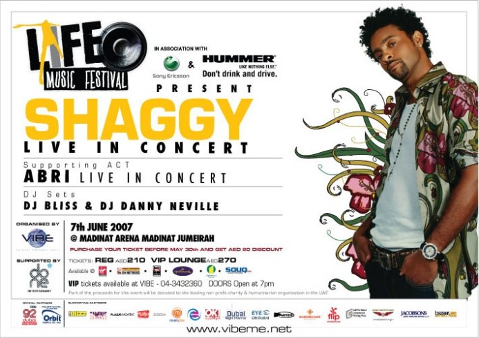 shaggy live concert ticket tour tickets concerts