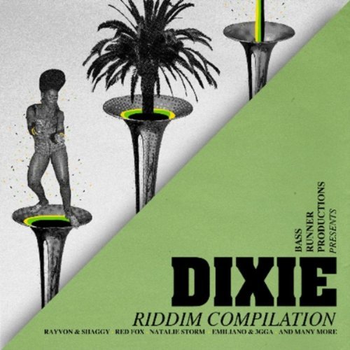 Bassrunner Productions Dixie Riddim album cover featuring Rayvon and Shaggy Wedding Song Remix