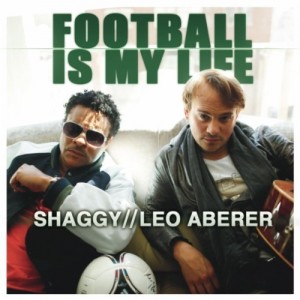 Shaggy and Leo Aberer Football is My Life remixes single cover for the UEFA EURO 2012 in Poland and Ukraine