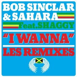 Bob Sinclar and Sahara featuring Shaggy I Wanna Les Remixes cd album single cover art Costi Ionita Andrea