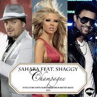 Sahara feat. Shaggy new hot Champagne single cover