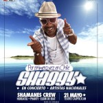 Shaggy concerto at the Teatro Caupolican in Santiago Chile May 21 2012 flyer